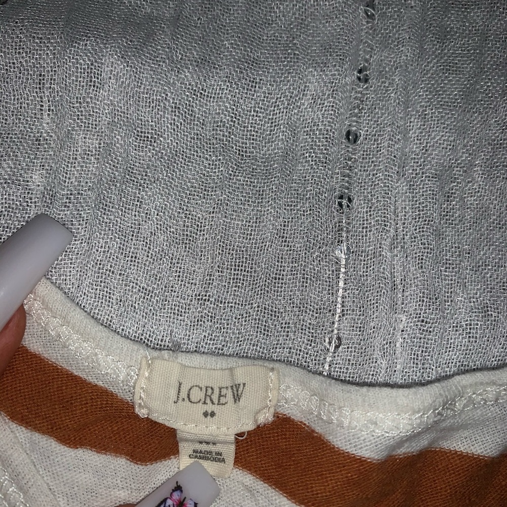 J Crew Stripe Tanktop